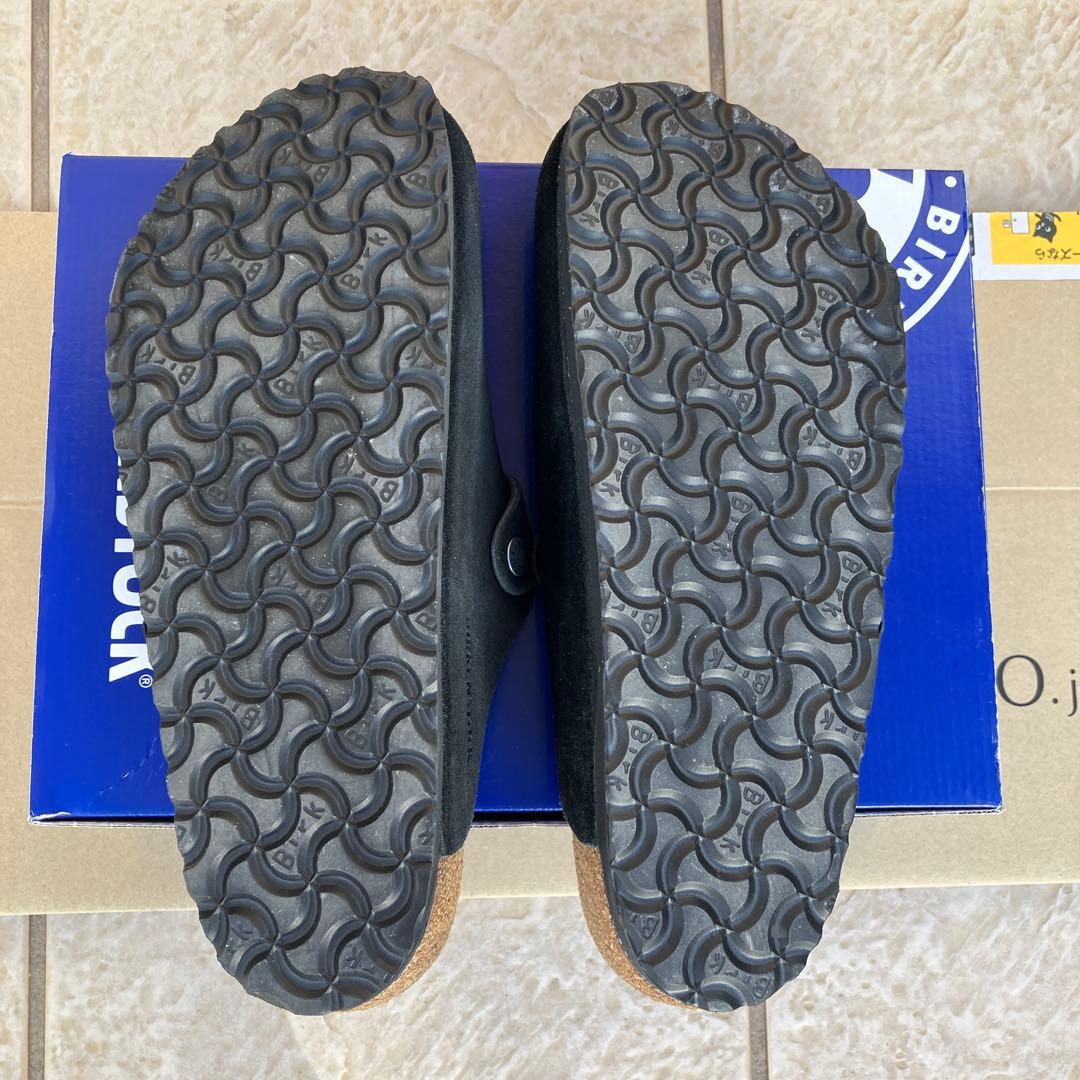 BIRKENSTOCK ブラック ボストン　レギュラー幅 41 ブラック