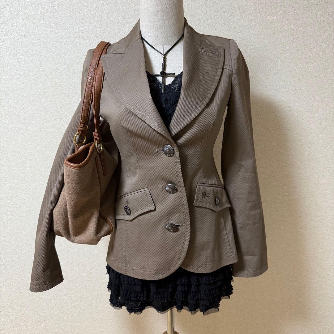 ┊͙₊˚✧バーバリー ジャケット アウター ノバチェック Burberry y2k