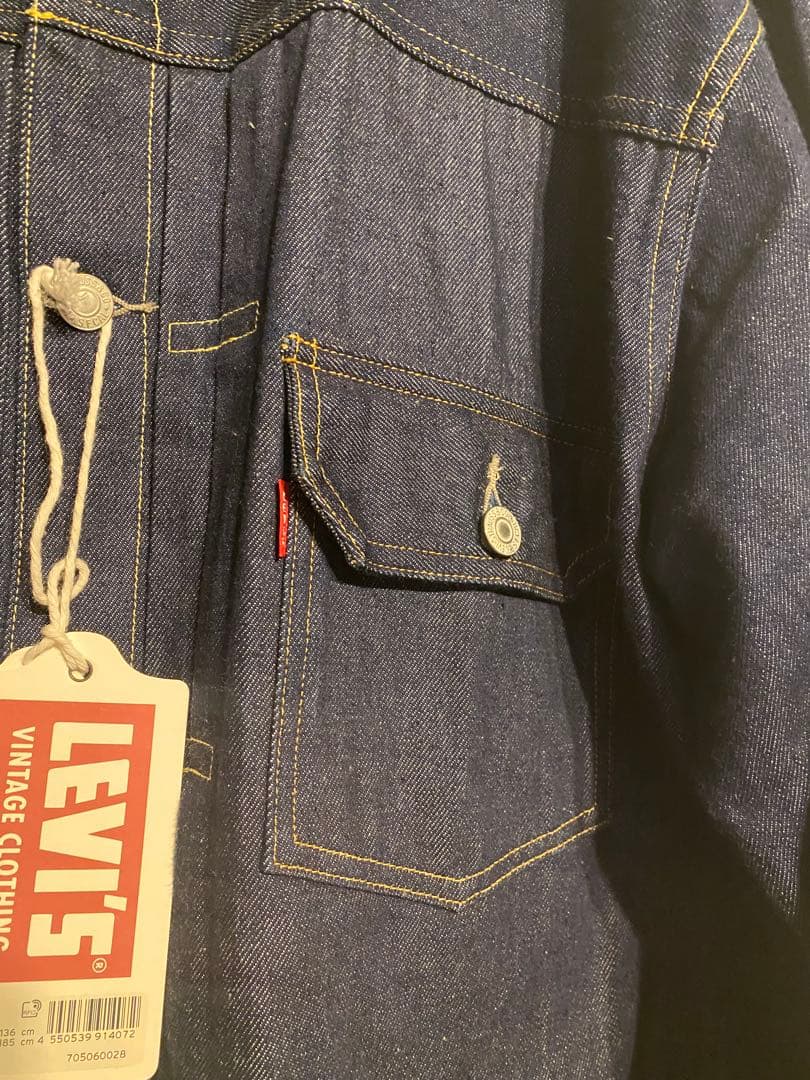 未使用★LEVI'S WAIPER 506XX デニムジャケット 48LVC