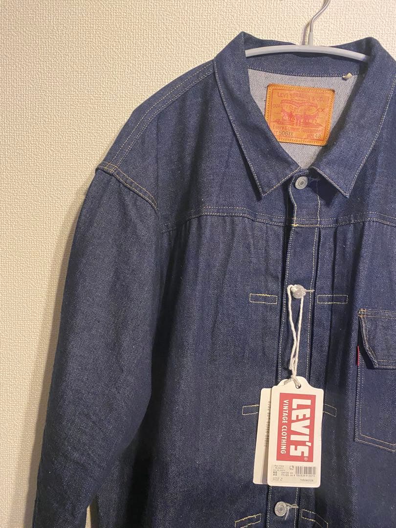 未使用★LEVI'S WAIPER 506XX デニムジャケット 48LVC