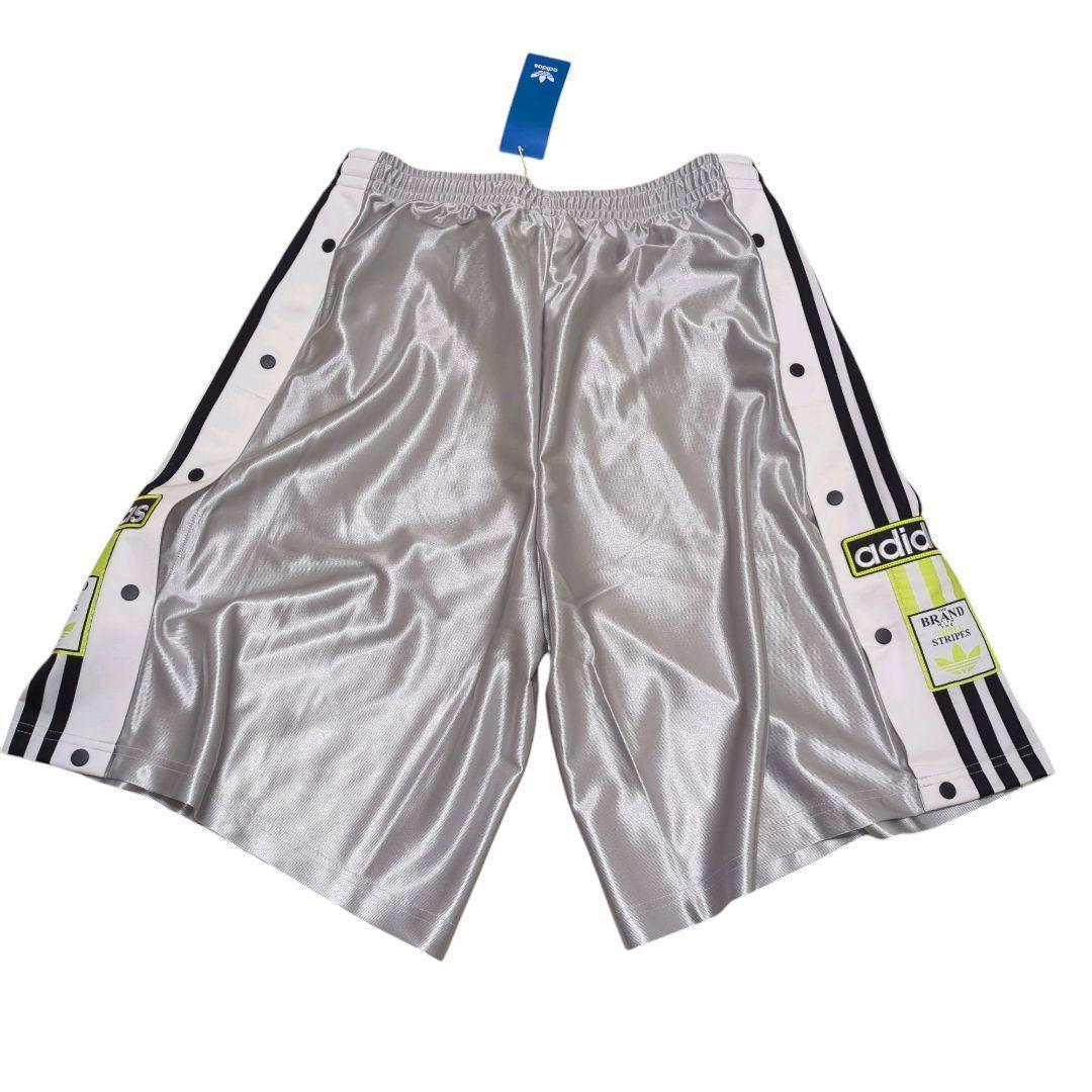 S】アディダス シーズン 2 メガブレイク ハーフパンツ シルバー ✨新品✨