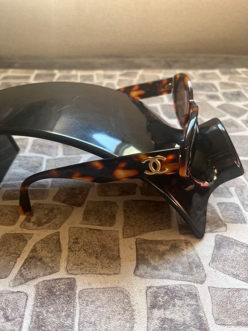 【シャネル】CHANEL サングラス べっ甲柄