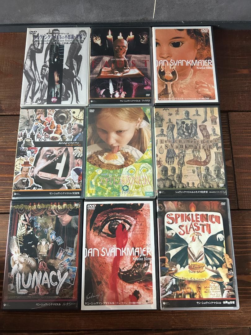 【注意】ヤン・シュヴァンクマイエル コンプリートBOX DVD 限定版