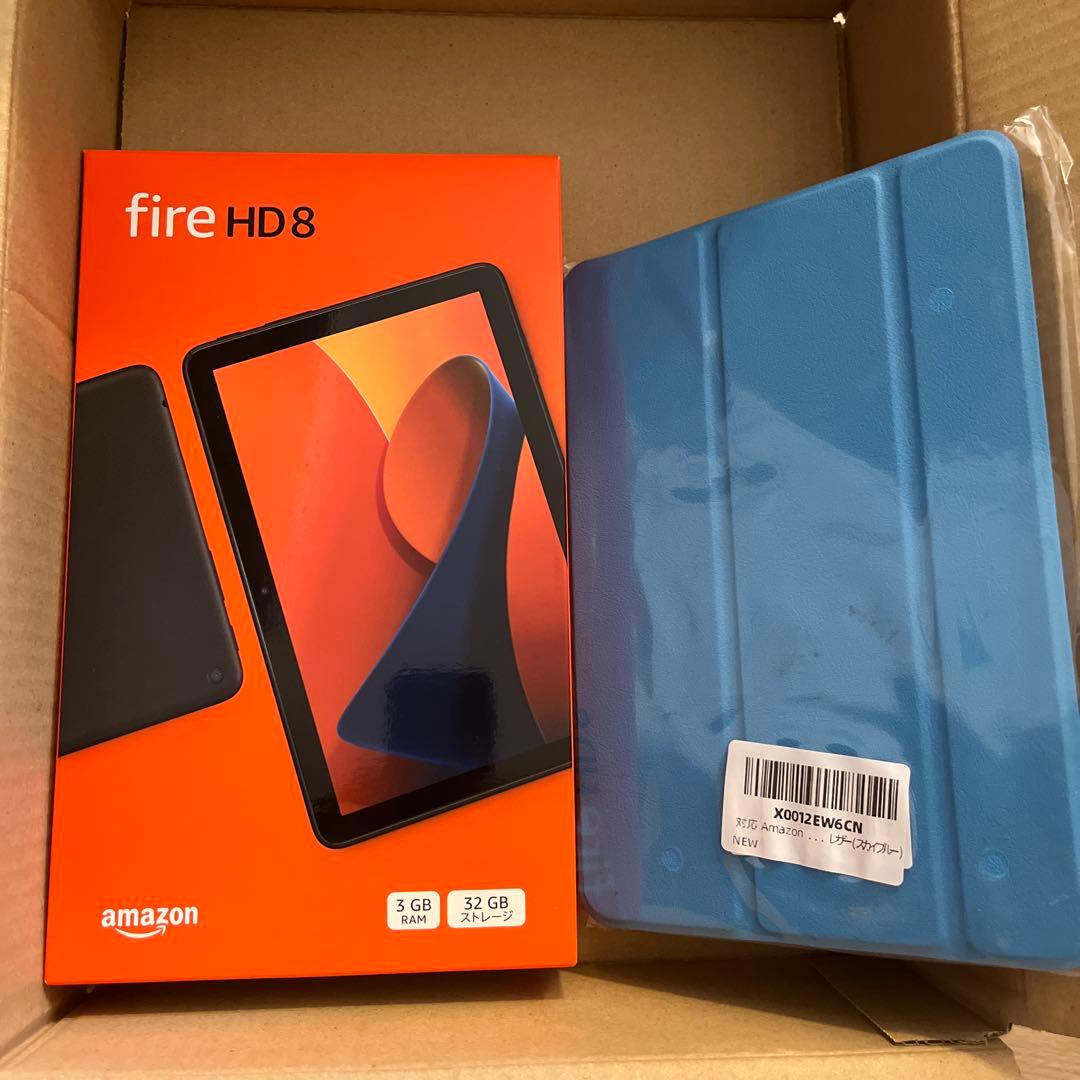 新品・Amazon Fire HD 8 タブレット 32GB ケース付き