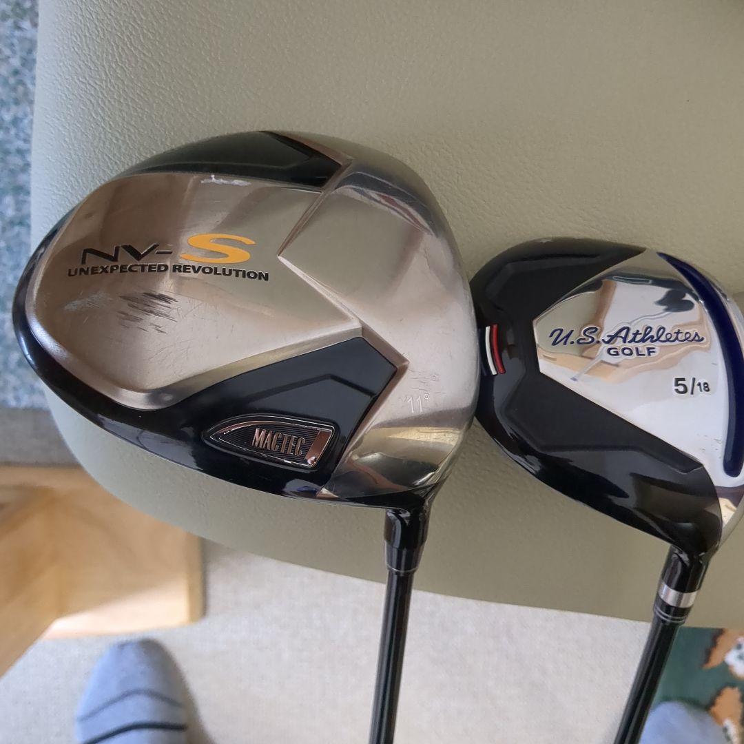 お買い得フルセットU.S. Athletes ゴルフ クラブセット他