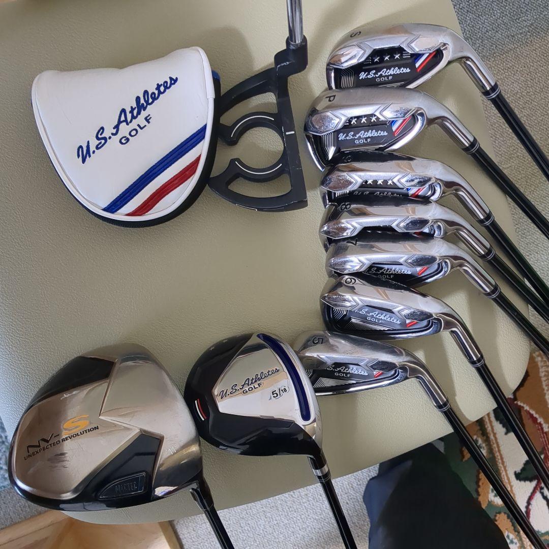 お買い得フルセットU.S. Athletes ゴルフ クラブセット他