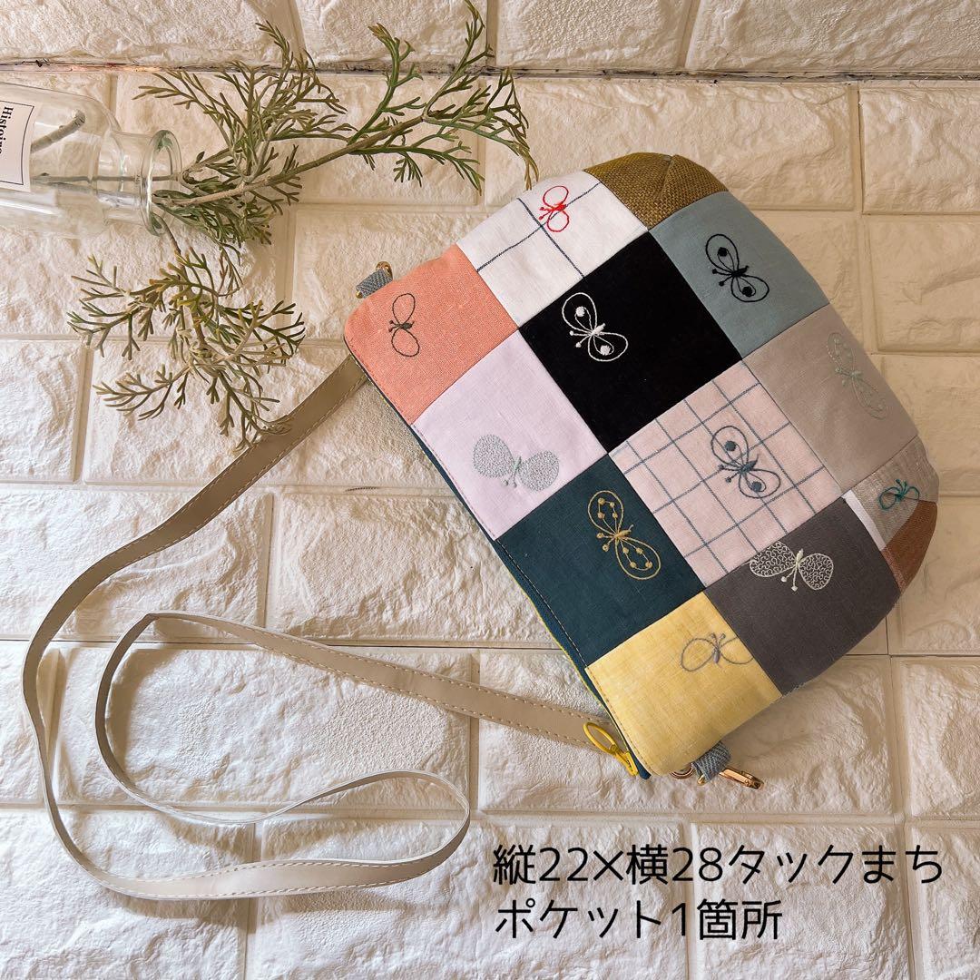 ミナペルホネン ハンドメイド ショルダーバッグ サコッシュ ポーチ バッグ