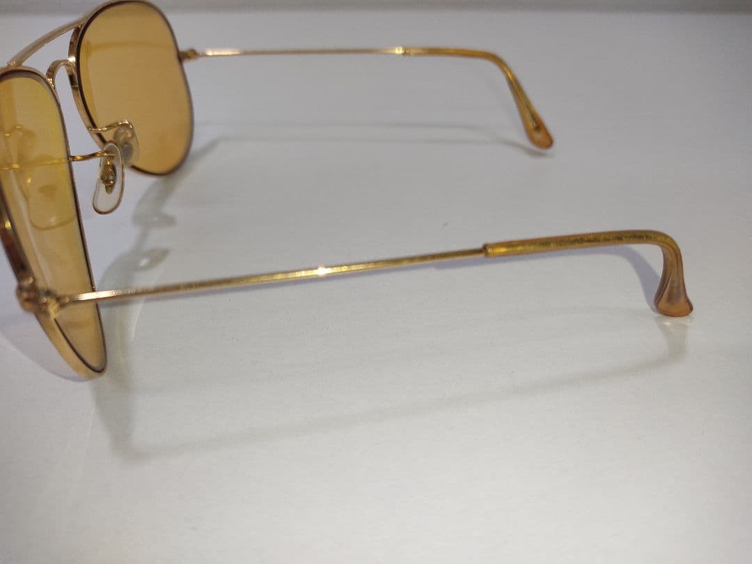 レイバン Ray-Ban USA B＆L レトロサングラス　金色フレーム