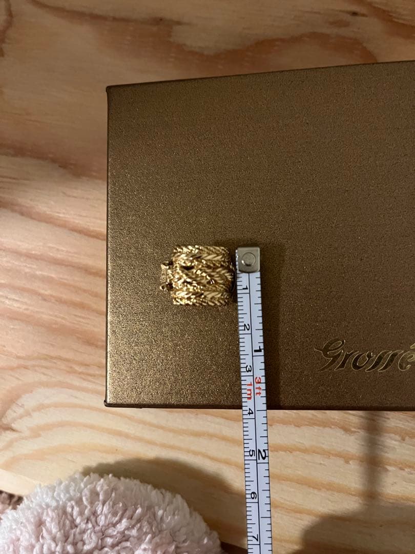 ゆきちんさん専用　グロッセジャパン　ゴールドイヤリング