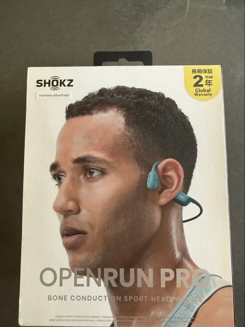 骨伝導イヤホン OPENRUN PRO 青