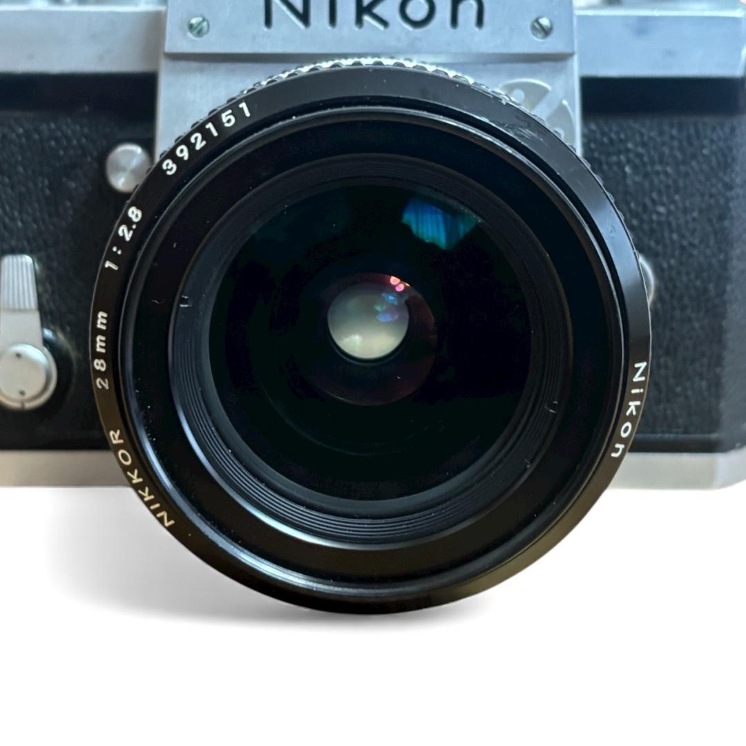 カメラ Nikon F ＋ レンズ Nikon NIKKOR 28mm f2.8