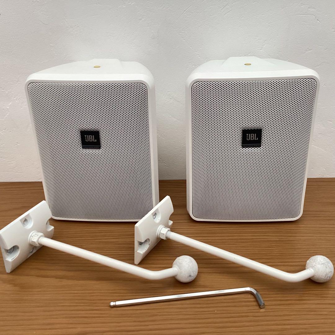 JBL Control 25-1-WH スピーカーペア　天井取付金具付