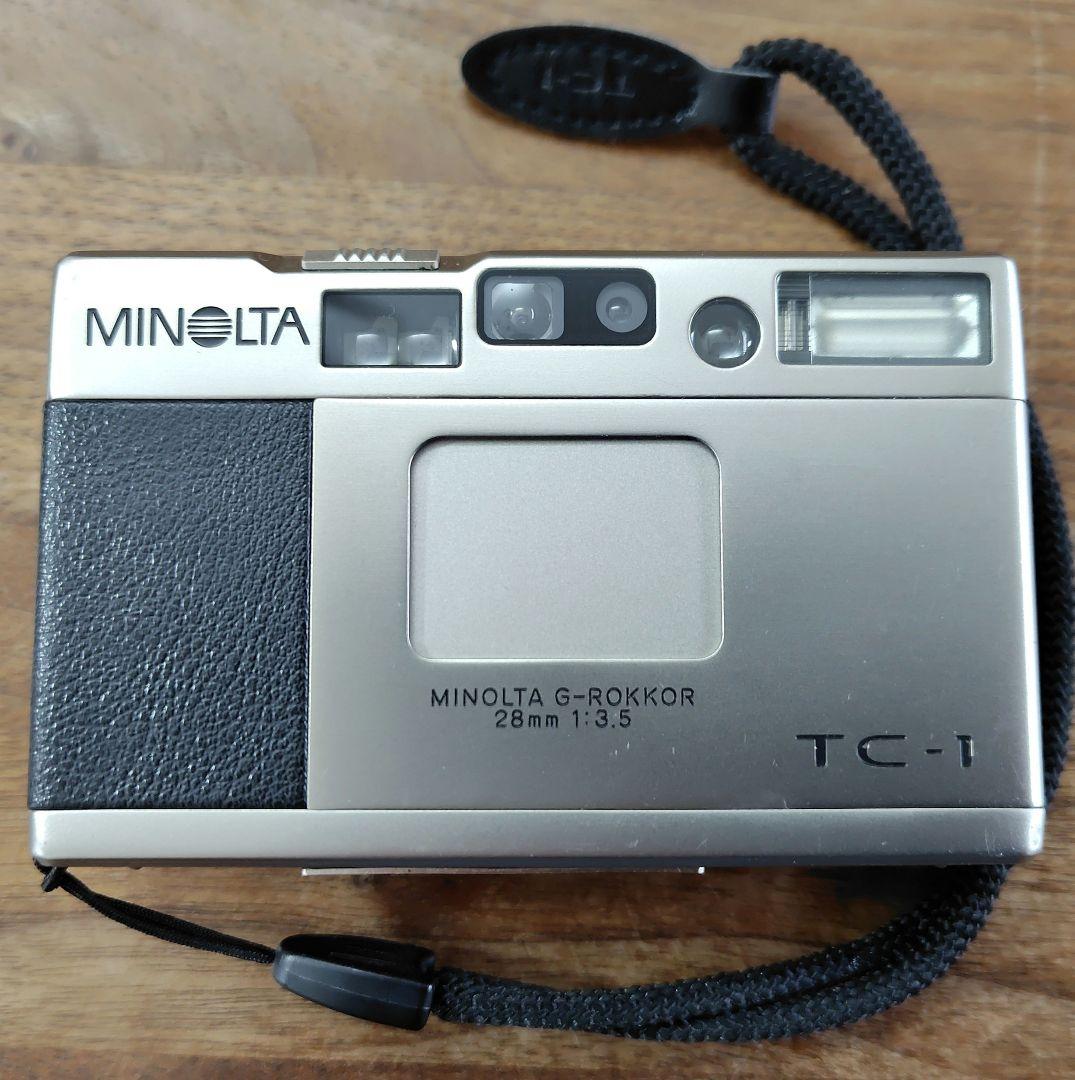 【ジャンク品】MINOLTA TC-1 コンパクトフィルムカメラ