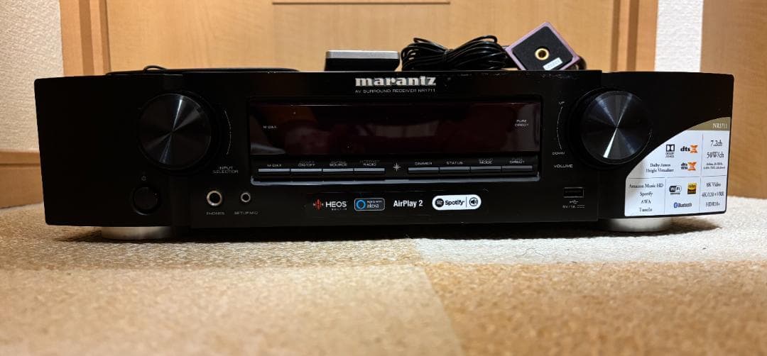 ゆ*ゆ様 マランツ NR1711 AVサラウンドレシーバー ブラック