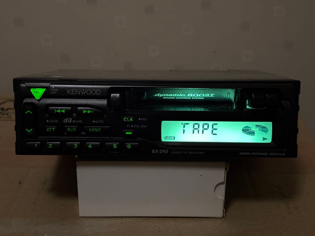 ケンウッド　1DIN カセットデッキ　RX-290