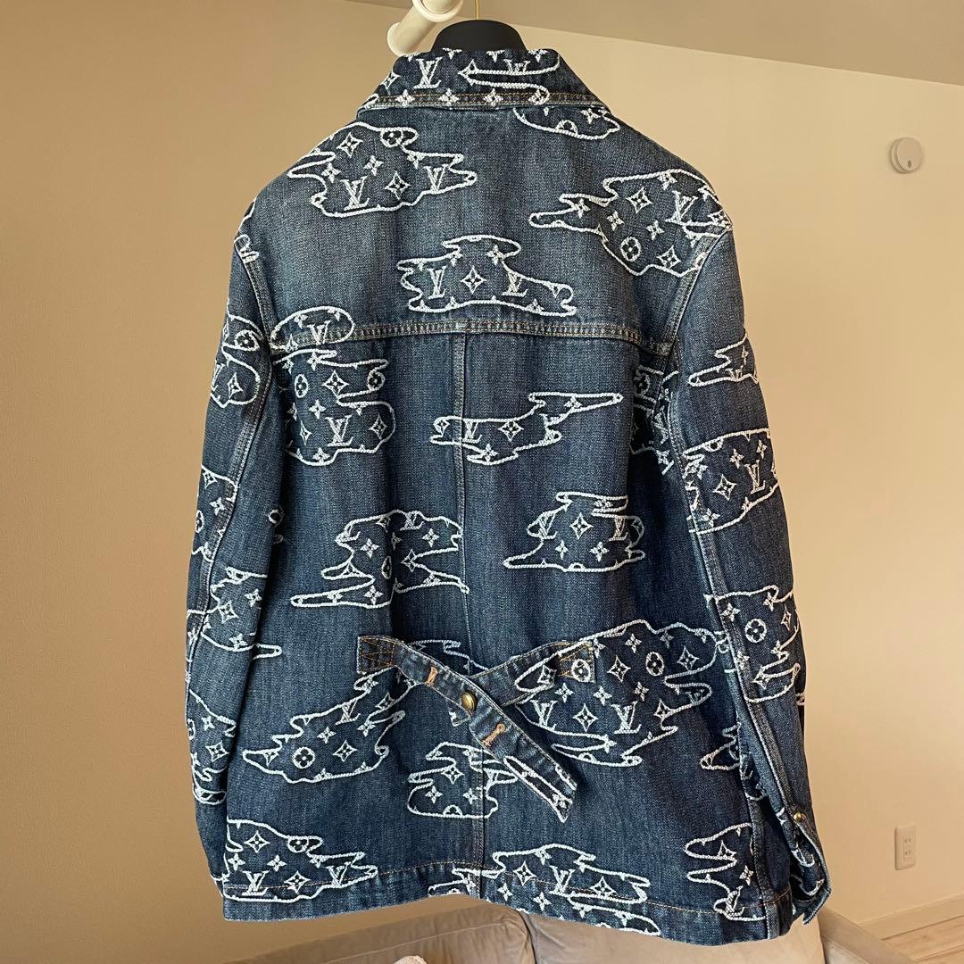 新作 LV×NIGOコラボ Gジャン デニムジャケット モノグラム 48