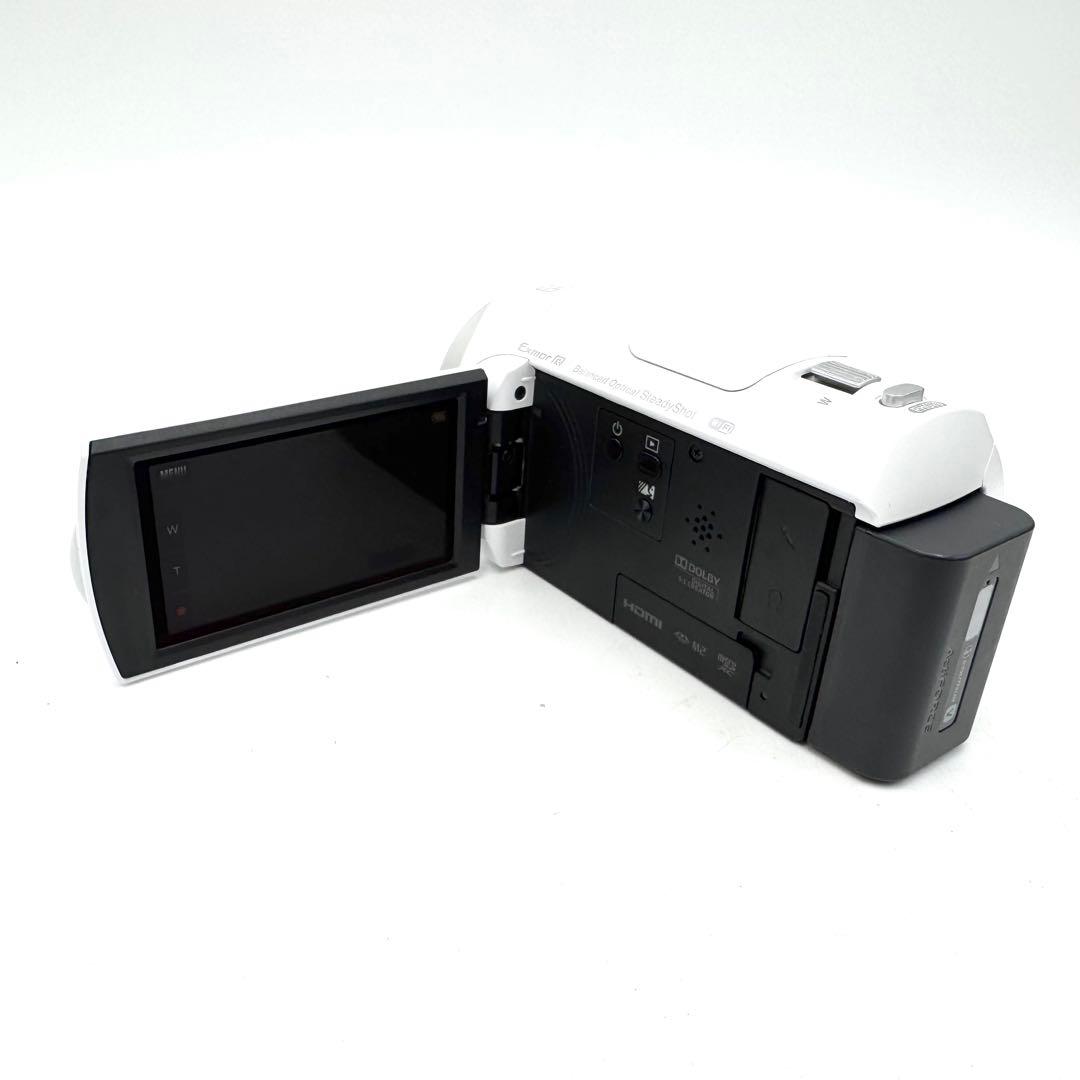 美品 SONY HDR-CX670 デジタルHDビデオカメラ ホワイト