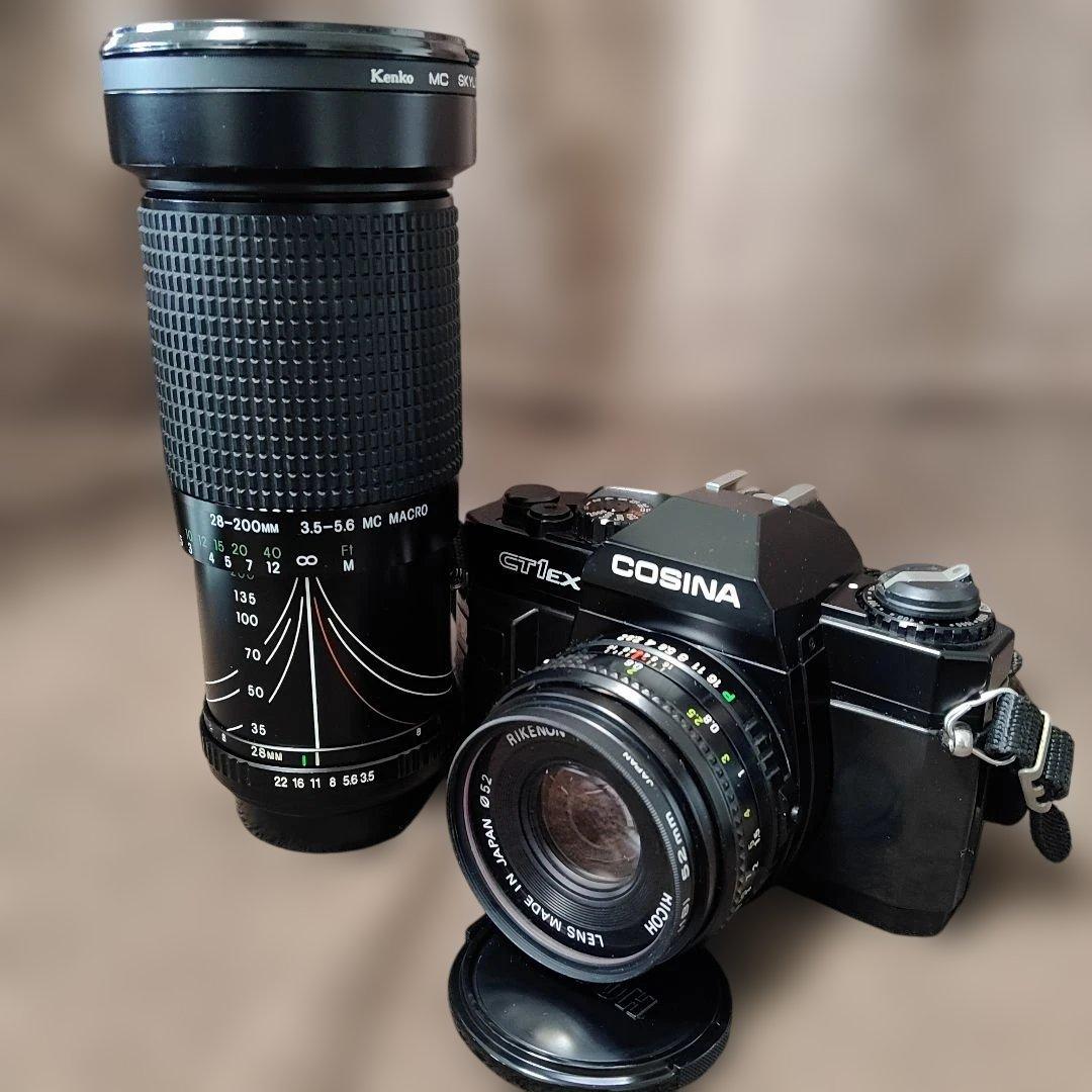 COSINA CT1EX 一眼レフカメラ zoom レンズ セット