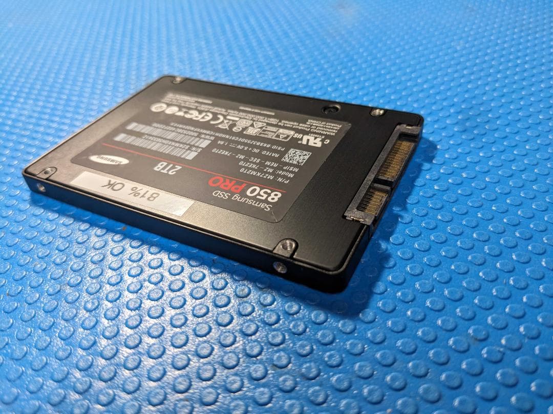 た*ん様 Samsung SSD 850 PRO 2TB : 2048.4 GB
