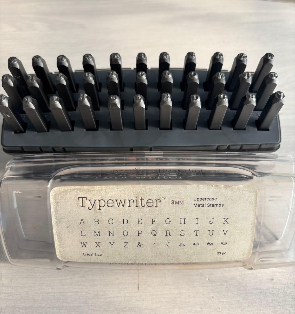 メタル&レザー刻印スタンプセット