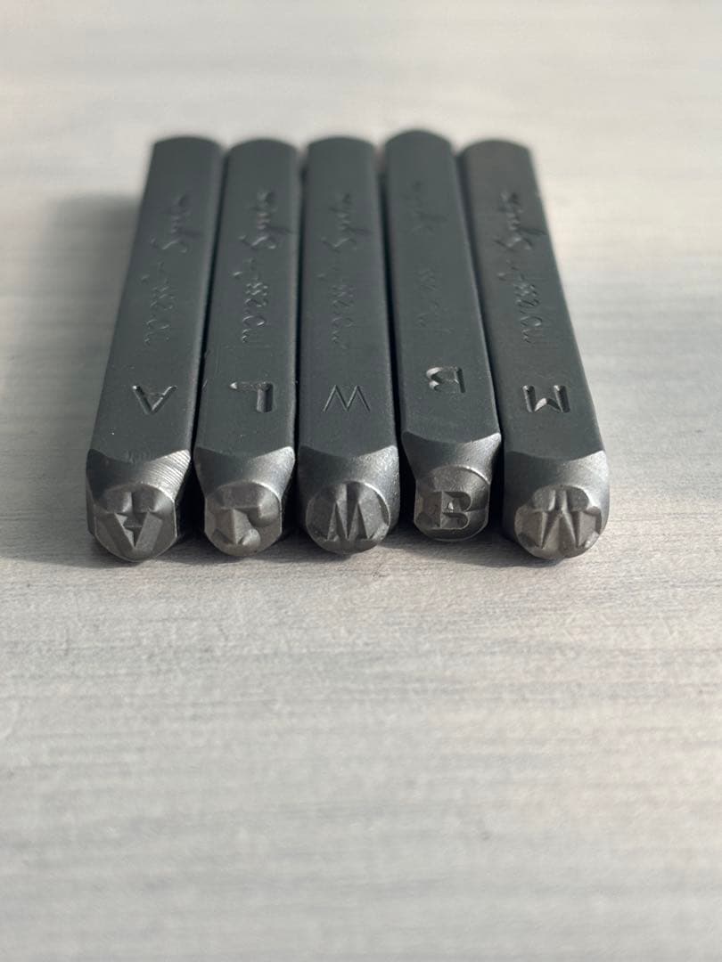 メタル&レザー刻印スタンプセット