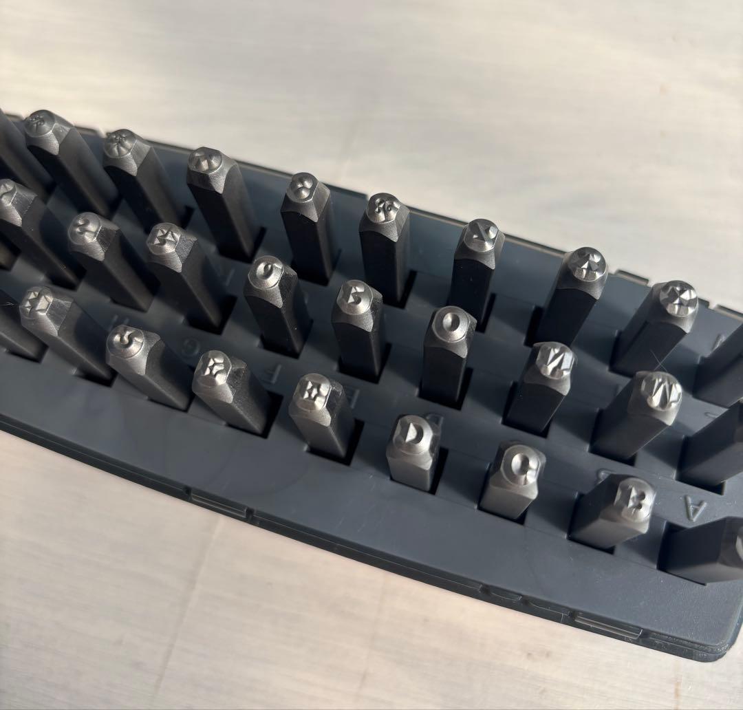 メタル&レザー刻印スタンプセット