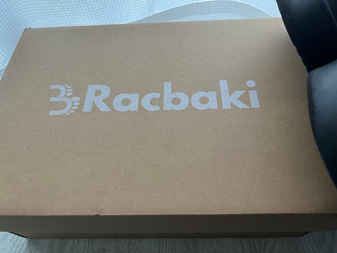 Racbaki ラクバキ　イージーサボ　ブラック　Sサイズ