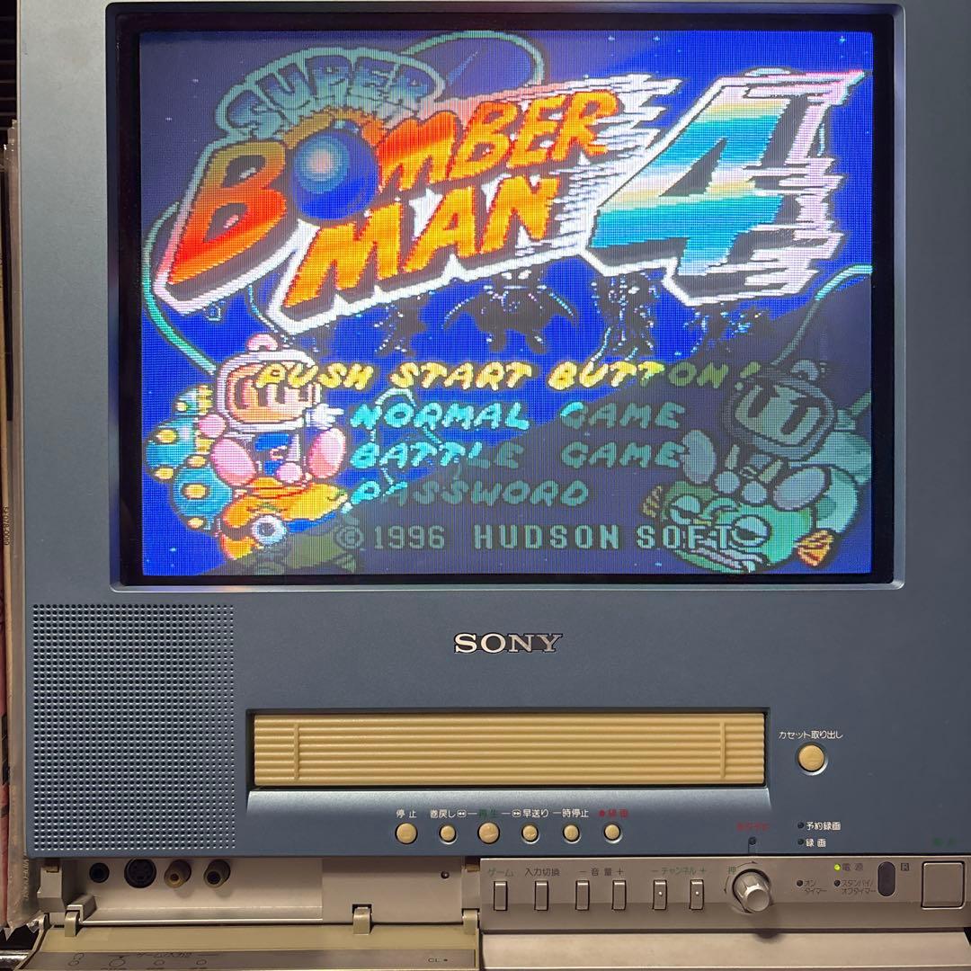 SONY Trinitron ブラウン管テレビ 14インチテレビデオ