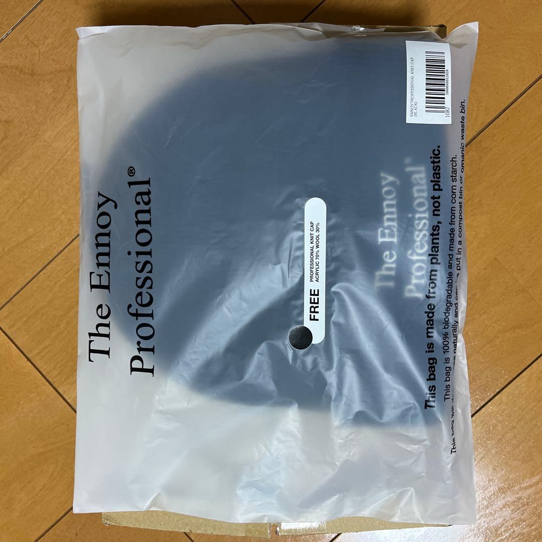 The Ennoy Professional ブラックニットキャップ