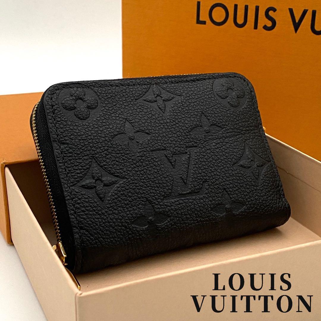 ルイヴィトン モノグラム アンプラント ジッピーパース ブラック 小銭入れ