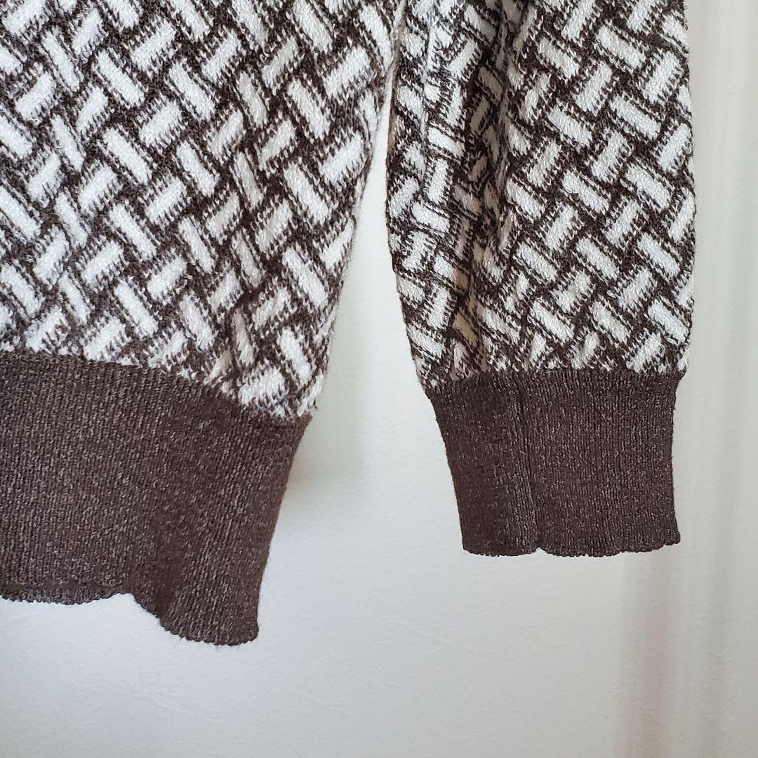 Drumohr ドルモア 長袖クルーネックニット ハイゲージ 48サイズ