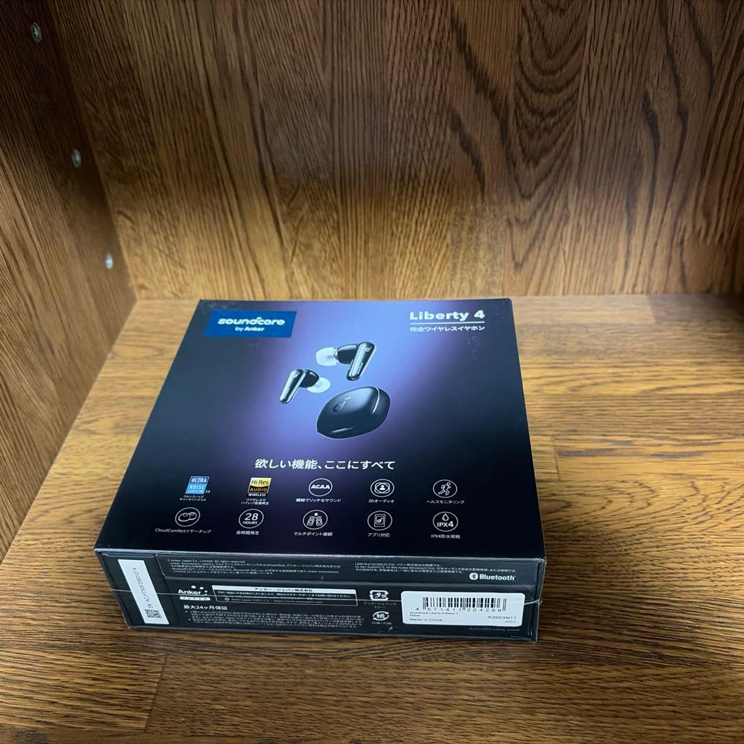 未使用未開封 Soundcore Liberty 4 ブラック