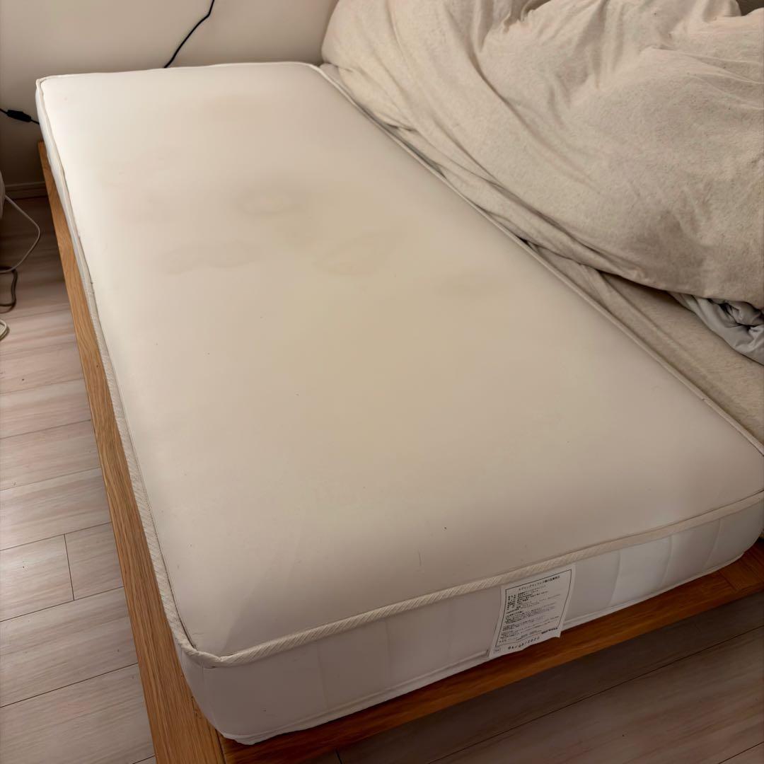 無印良品 高密度ポケットコイルマットレス スモール