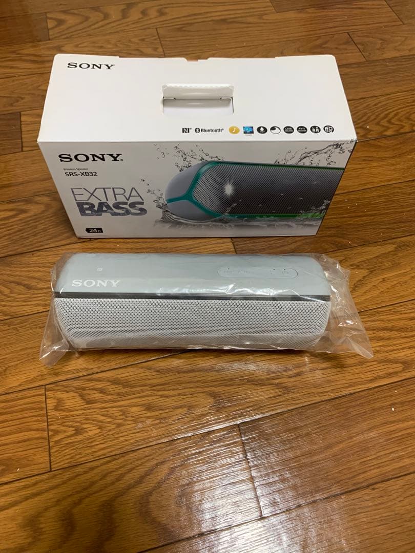 SONY SRS-XB32ワイヤレススピーカー シルバー