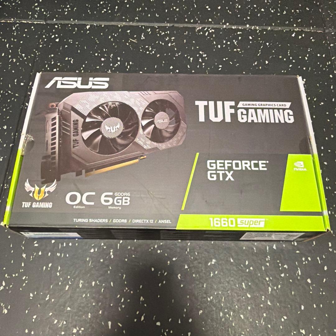 【中古】ASUS TUFGaming GeForce GTX 1660Super