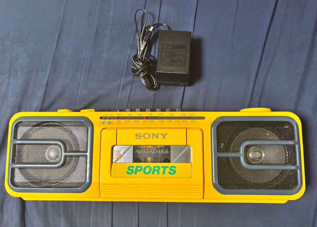 Sony Sports / CFS-950 日本未発売 90s ラジカセ