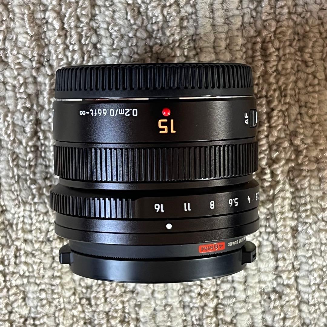 パナソニック H-X015 LEICA DS SUMMILUX 15mm