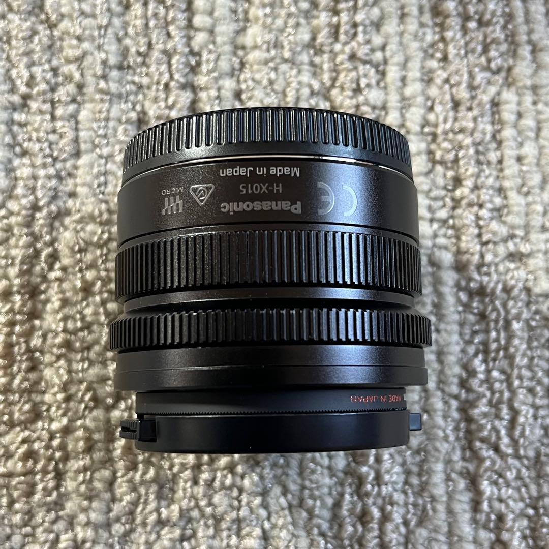 パナソニック H-X015 LEICA DS SUMMILUX 15mm