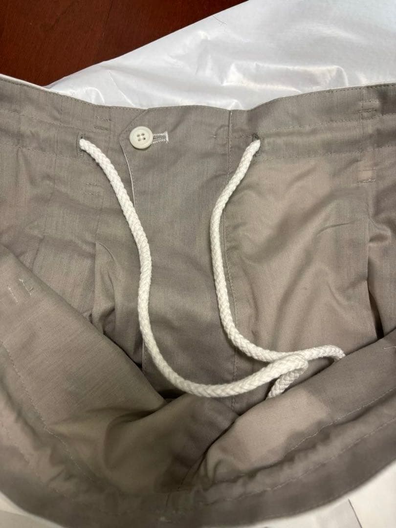 Yohji Yamamoto 25ssレーヨンタックパンツ サイズ2