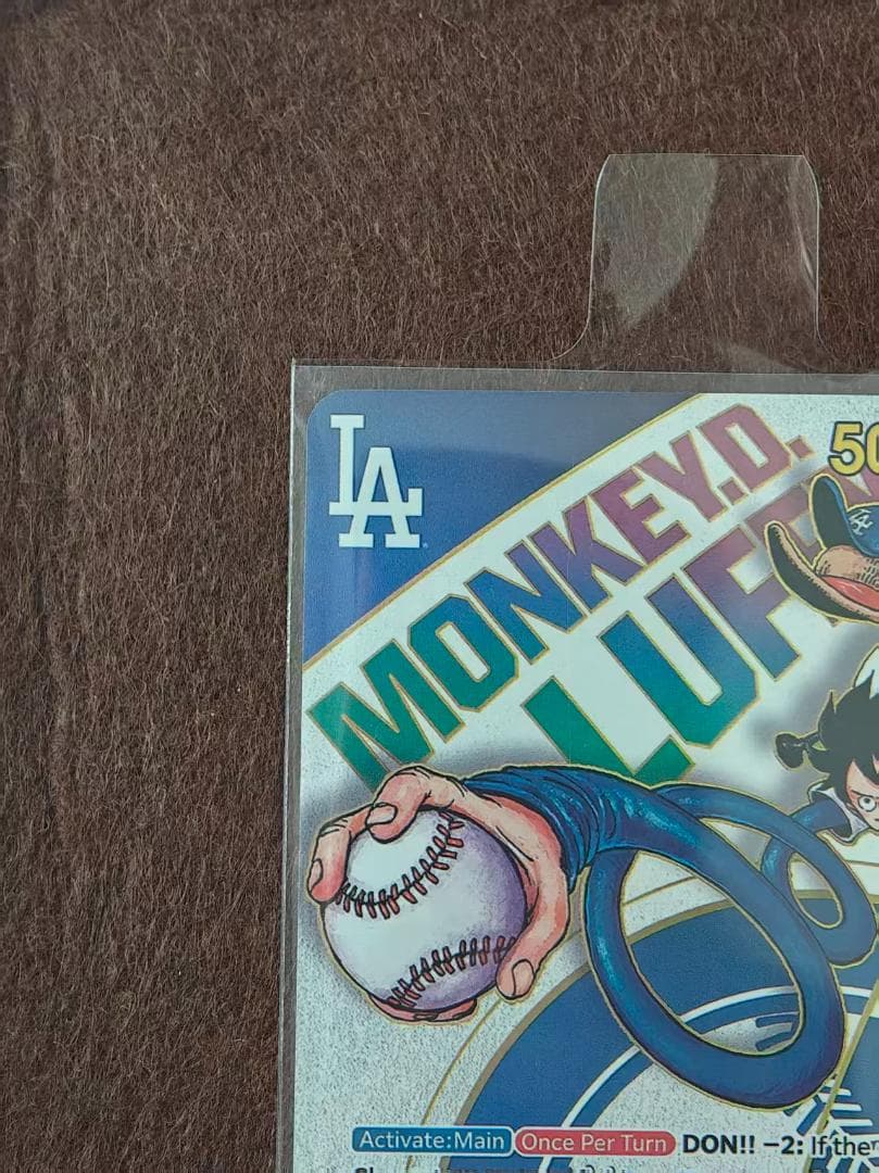 ワンピースカード モンキー・D・ルフィ 大谷翔平 ドジャース