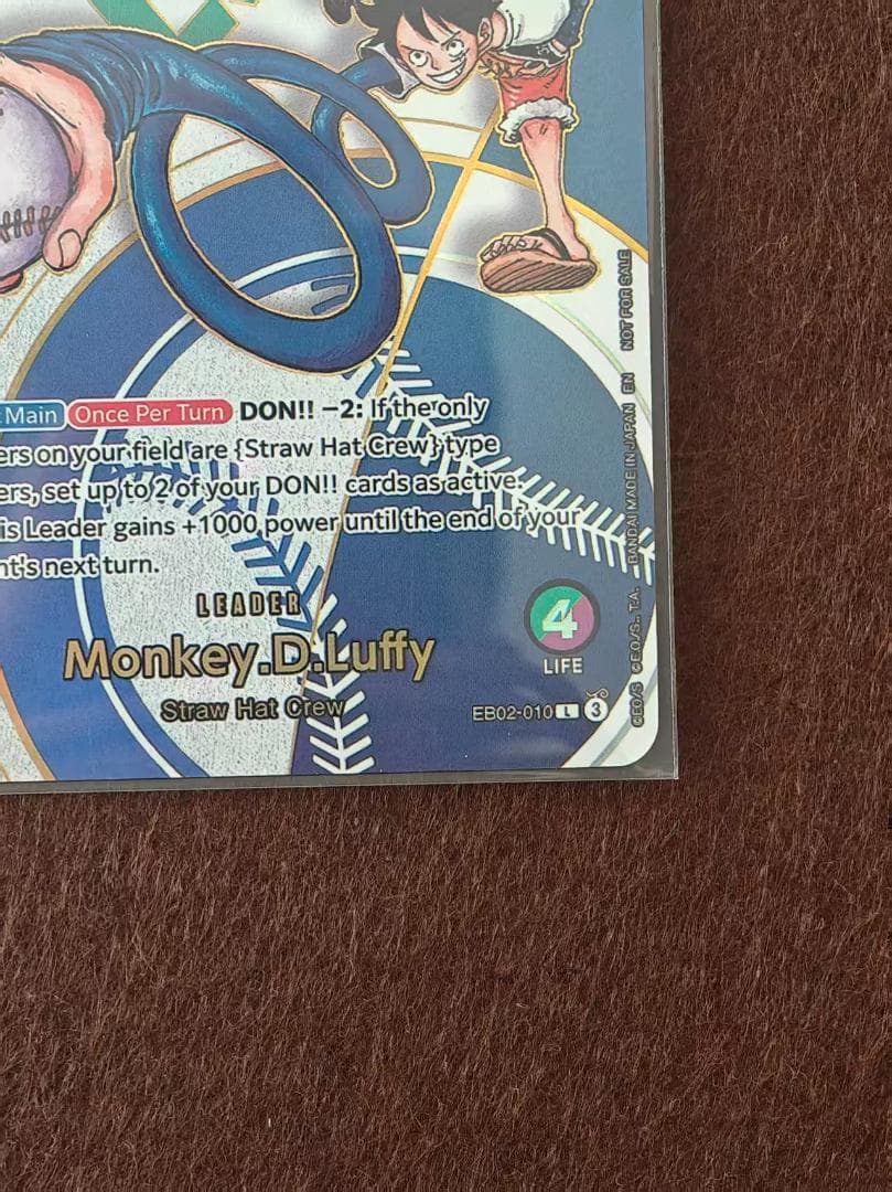 ワンピースカード モンキー・D・ルフィ 大谷翔平 ドジャース