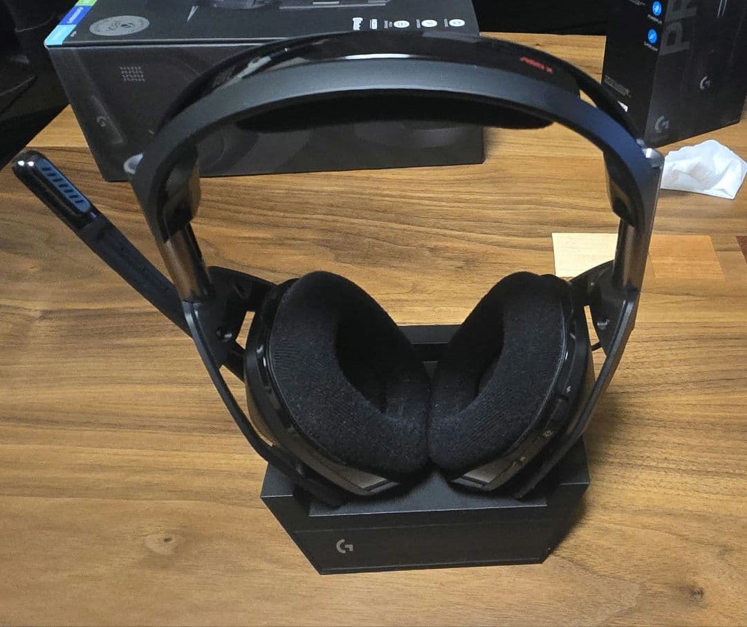 ヘッドホン Logicool ASTRO A50X-BK + SUPERLIGHT 2