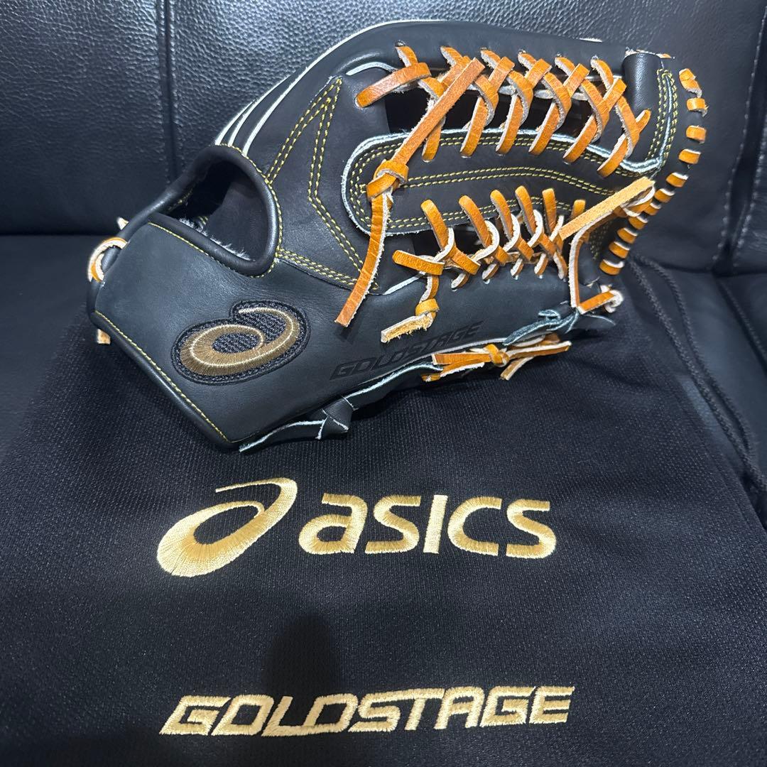 asics GOLDSTAGE 軟式野球グローブ 外野手用