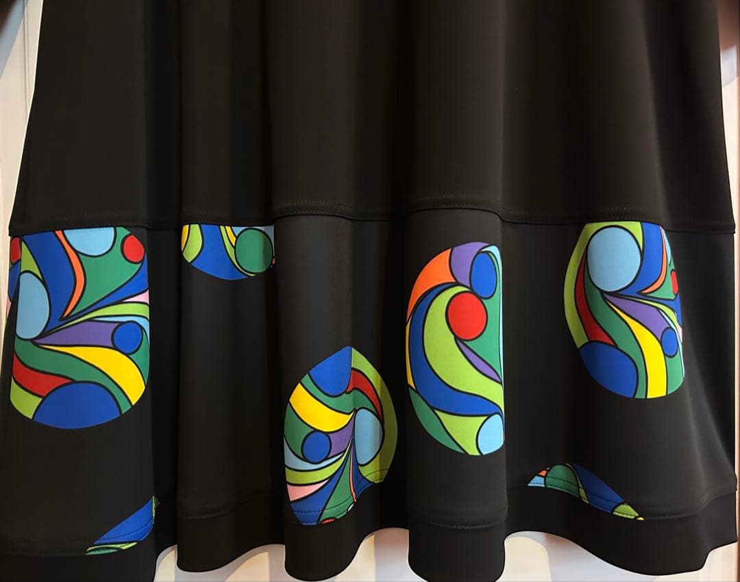 美品 ★ TOKUKO トクコプルミエヴォル チュニック Aライン ドット 水玉