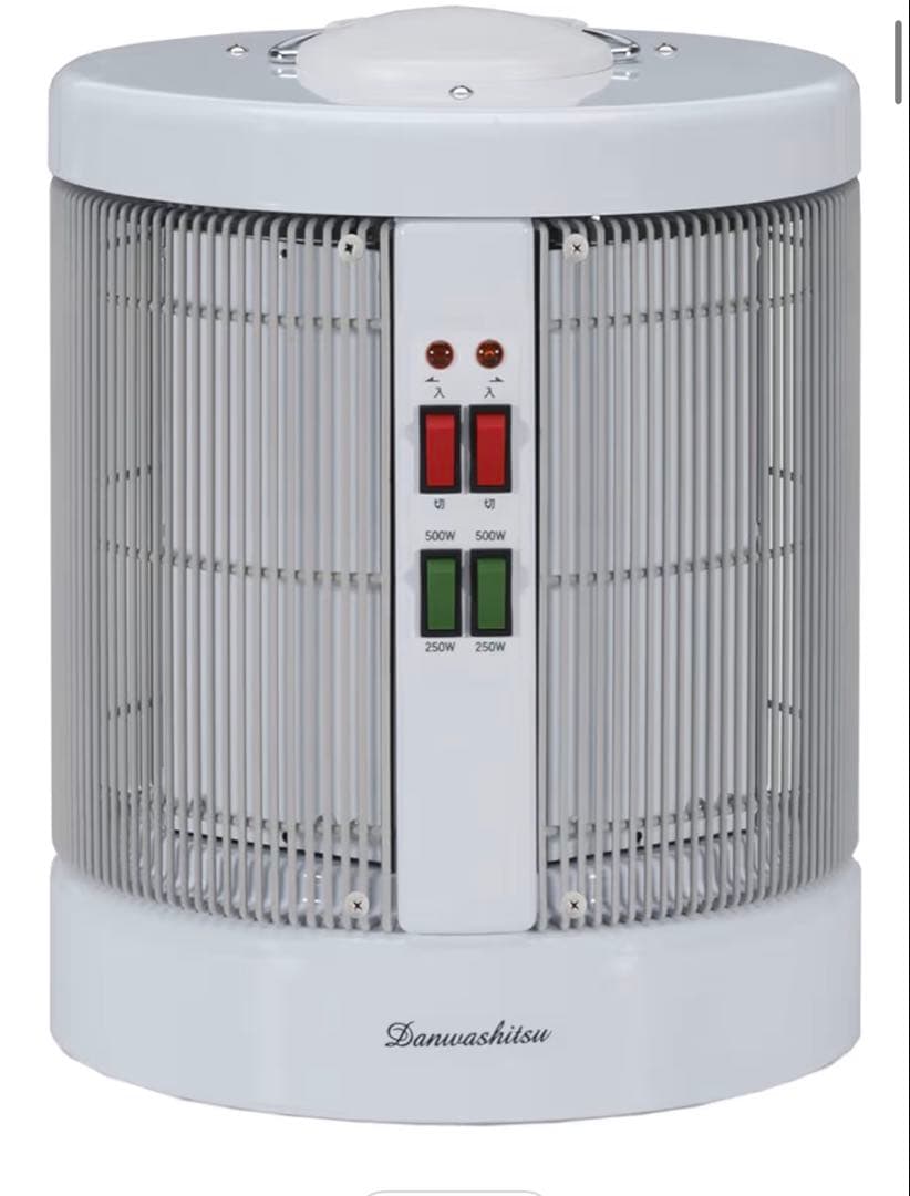 暖話室　1000型ホワイト　遠赤外線パネルヒーター　美品