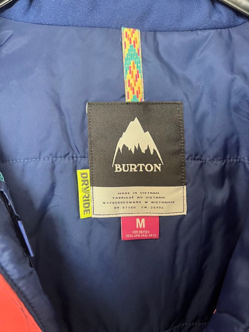 BURTON スノーボードウェア 上下セット　キッズ