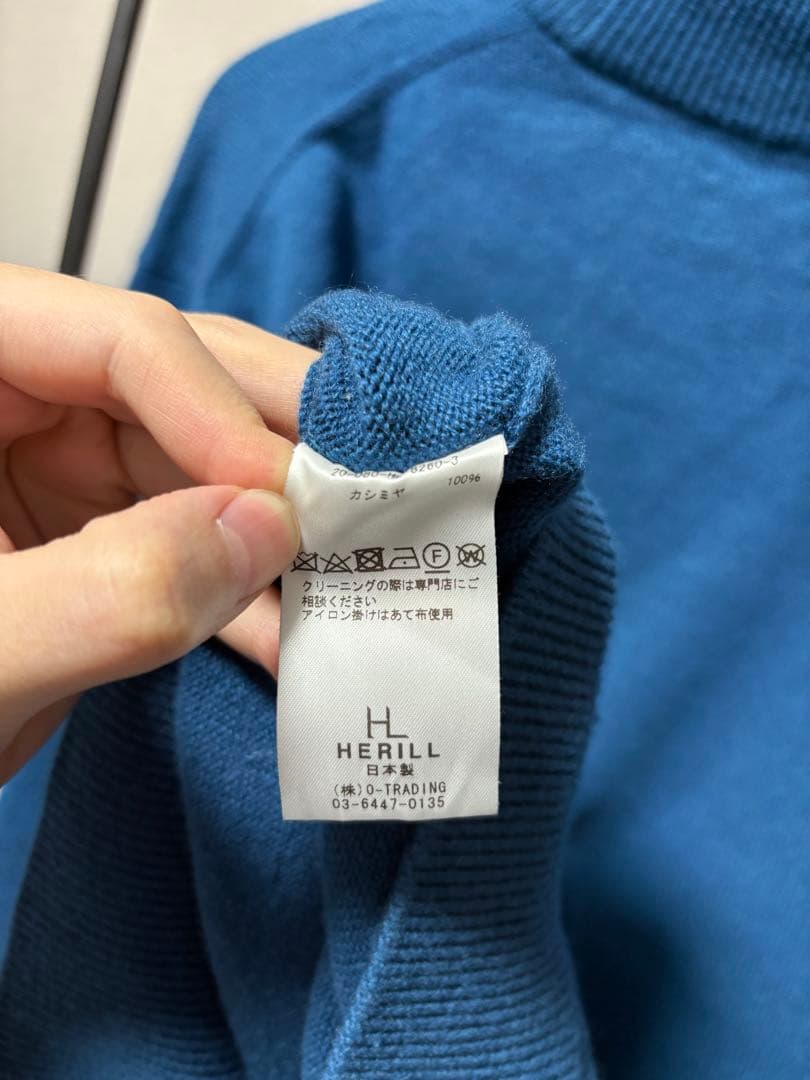 トップス HERILL Cashmere vintage mock knit