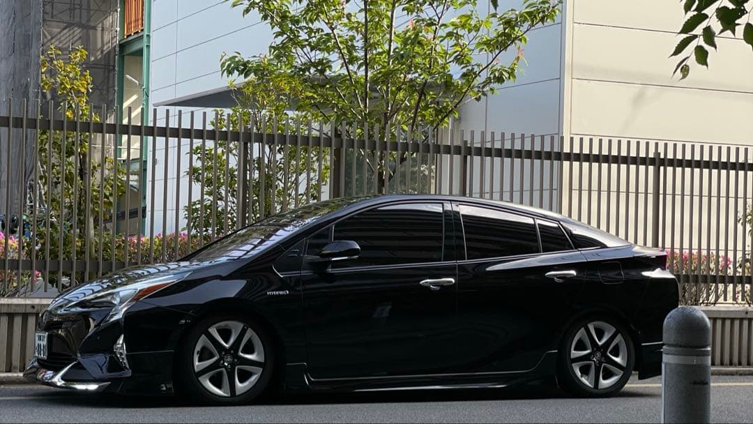 50プリウス　ダウンサス　sbスタイル