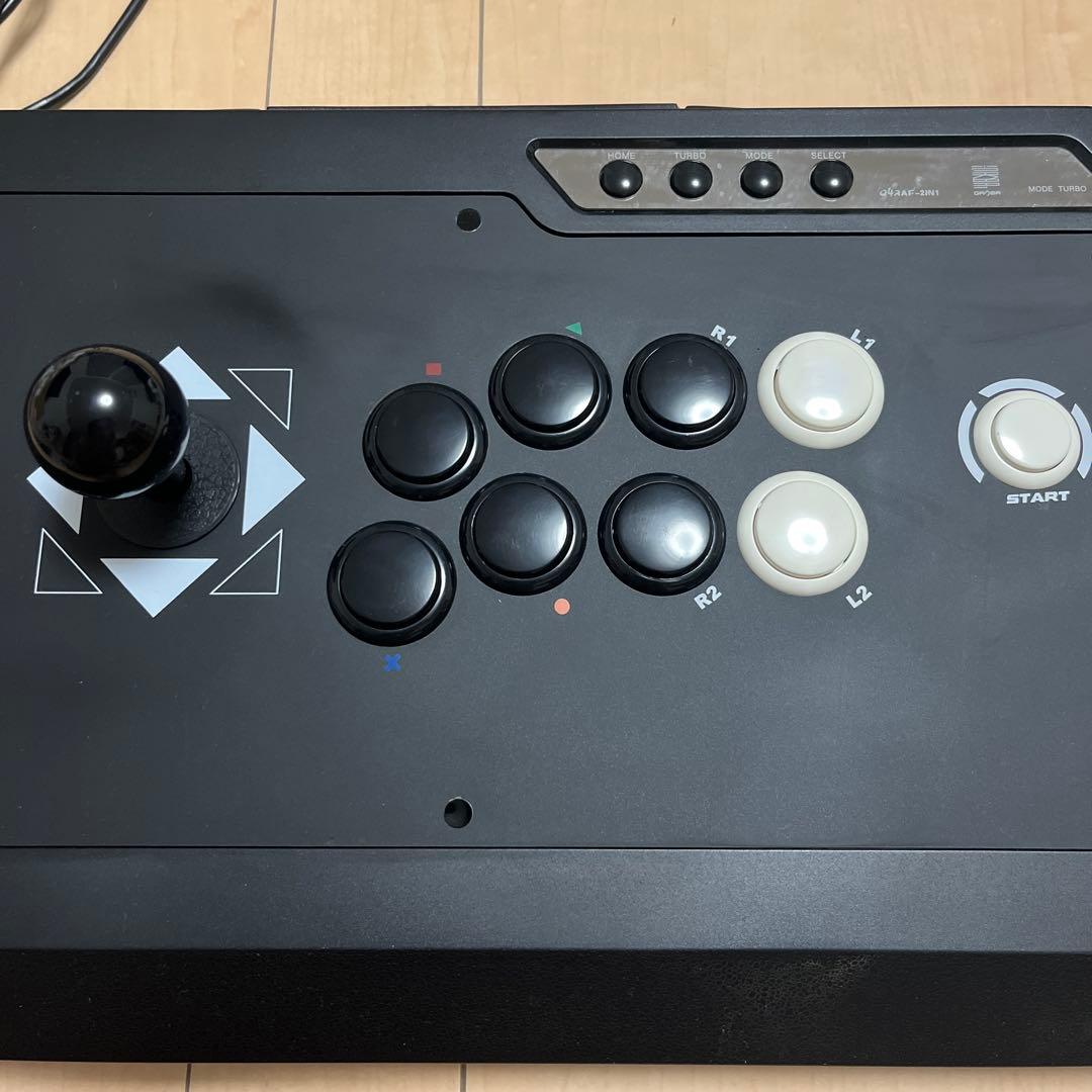 QANBA 拳覇Q4 アーケードコントローラー（アケコン）　レバースティック型