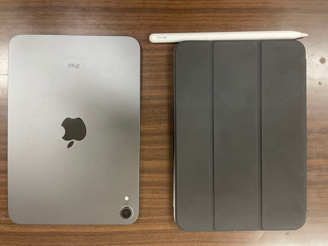 iPad mini6、Apple Pencil、smart folio